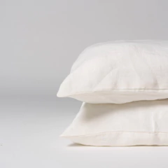 Par de Fronha Vanilla 100% Linho Europeu