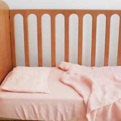 Lençol de Cima Baby Rose, 100% Linho Europeu na internet