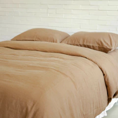 Capa de Duvet Iced Coffee 100% Linho Europeu - comprar online