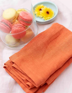 Kit com 2 Jogos Americanos 100% Linho Europeu