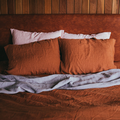Jogo de Cama Comfort Camel 100% Linho Europeu - HOUSE OF LINHO