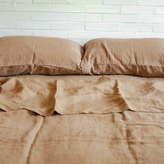 Par de Fronha Iced Coffee 100% Linho Europeu na internet