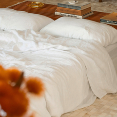 Jogo de Cama Light Heaven 100% Linho Europeu na internet