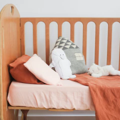 Lençol de Cima Baby Camel, 100% Linho Europeu - comprar online