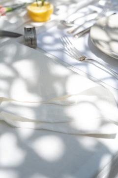 Toalha de Mesa Vanilla 100% Linho Europeu - loja online