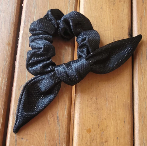 SCRUNCHIE LUREX PRETO - comprar online
