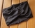 TURBANTE CANELADO PRETO COM LUREX