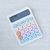 CALCULADORA BLANCA BOTONERA MULTICOLOR - comprar online