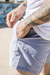 Short de baño burrow gris - comprar online