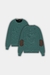 Sweater gael con pitucones - verde