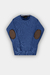 Sweater gael con pitucones - azul francia - SASTER