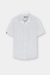 Camisa lino monaco manga corta - blanco - comprar online