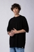 Remera over theo - negro - tienda online