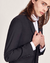 Saco corte regular negro - comprar online