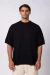 Remera tejida over zylo - negro - SASTER
