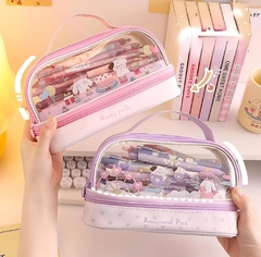 Cartuchera Doble Capa "Cute" - La Bolucompra