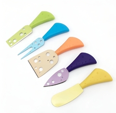 JUEGO CUCHILLOS PARA QUESO X5