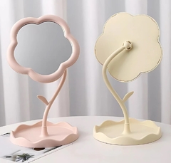 Espejo Flor con Organizador - comprar online