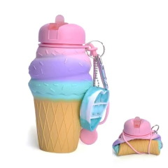 Botella plegable unicornio - comprar online