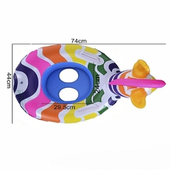 Inflable cebra multicolor - comprar online