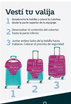 FUNDA PARA VALIJA - tienda online