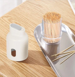 Porta Escarbadientes Blanco - comprar online