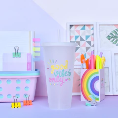 Vaso Party Con Sorbete 750 ML. - La Bolucompra