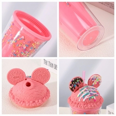 Vaso con Tapa "Helado Oso" 450ML - comprar online