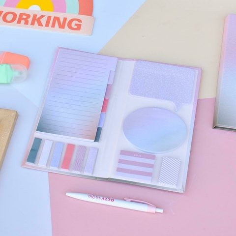 Cuaderno Con Notas Adhesivas