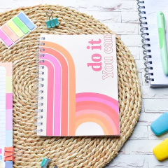 Cuaderno A5 con tapa flexible