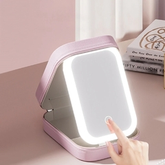 Estuche Cosmético + Espejo + Luz LED - La Bolucompra