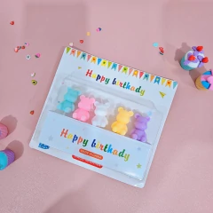 Velas Oso/FelizCumpleaños - comprar online