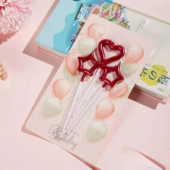 Set X3 Velas de Corazón y Estrellas en internet