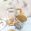 Cafetera A Embolo Bambú 1litro