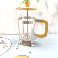 Cafetera A Embolo Bambú 1litro en internet
