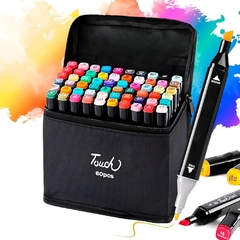Estuche de Marcadores x 48Pcs. "Touch" - La Bolucompra