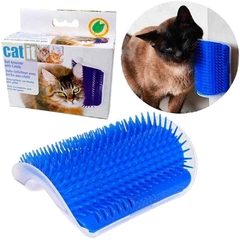 CEPILLO RASCA GATO CON HIERVA - comprar online