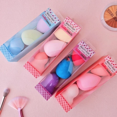 Esponjas Faciales Surtidas x3