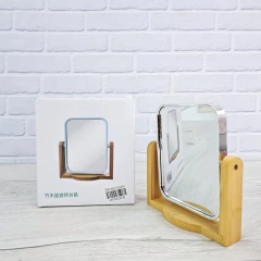 Espejo Cuadrado - Base de Madera en internet