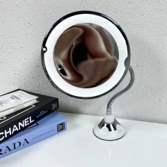 ESPEJO REDONDO CON VENTOSA Y LED en internet