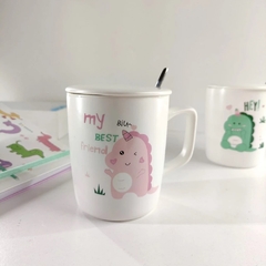 Taza Dinosaurio con Cuchara en internet
