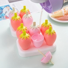 Molde para Helado "Frutillas"