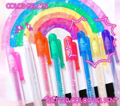Set Birome de Gel + Glitter "CHOSCH" en internet