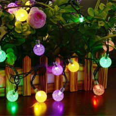 Guirnalda bolita cristal 28 led