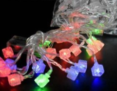 GUIRNALDA 20 LEDS CUBITOS