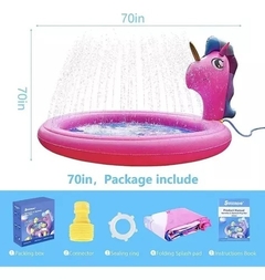INFLABLE PILETA UNICORNIO