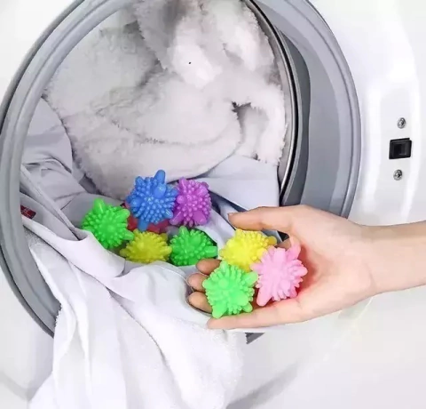 Pelotitas de silicona para lavarropas