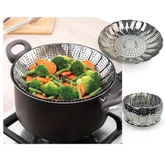 VAPORERA PLEGABLE DE ACERO INOXIDABLE - La Bolucompra