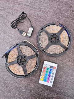 Luz Led Tiras de 5M + 1 Tira de Repuesto - comprar online