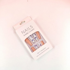 Uñas postizas cuadradas